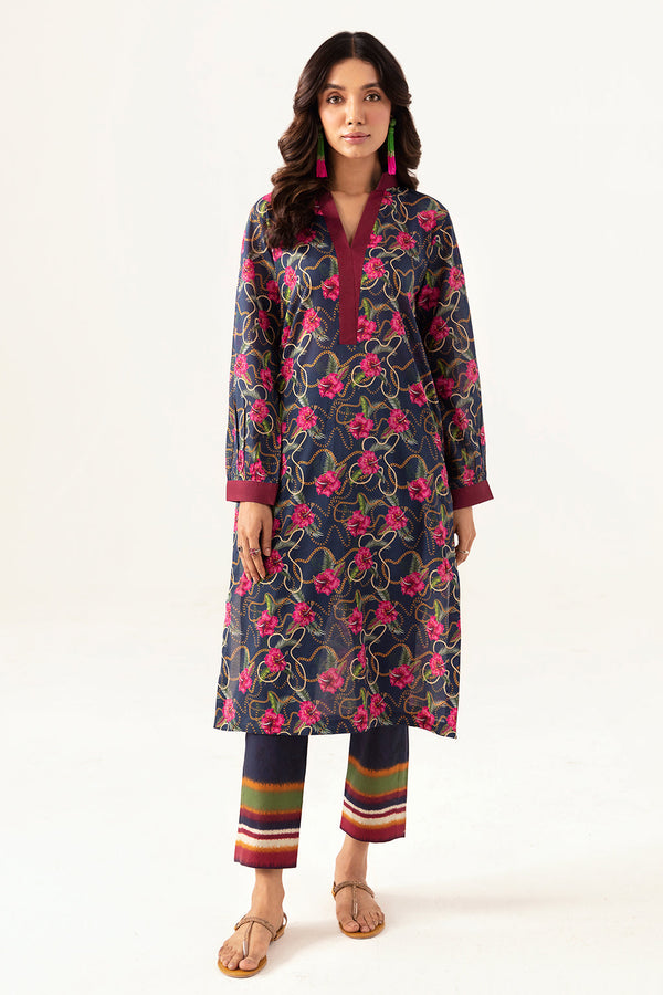 Ramsha | Pinted Lawn | RP-101 - Hoorain Designer Wear - Pakistani Ladies Branded Stitched Clothes in United Kingdom, United states, CA and Australia