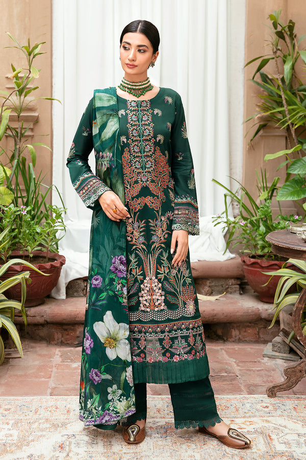 Ramsha | Mashaal Luxury Lawn | L-801 - Pakistani Clothes for women, in United Kingdom and United States