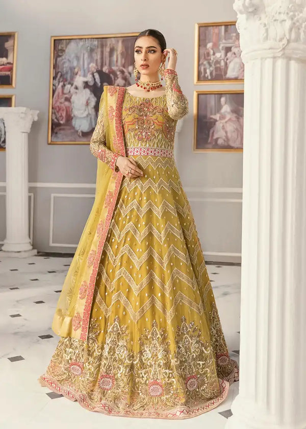 Akbar Aslam | Formal Collection | Yarrow - Hoorain Designer Wear - Pakistani Ladies Branded Stitched Clothes in United Kingdom, United states, CA and Australia