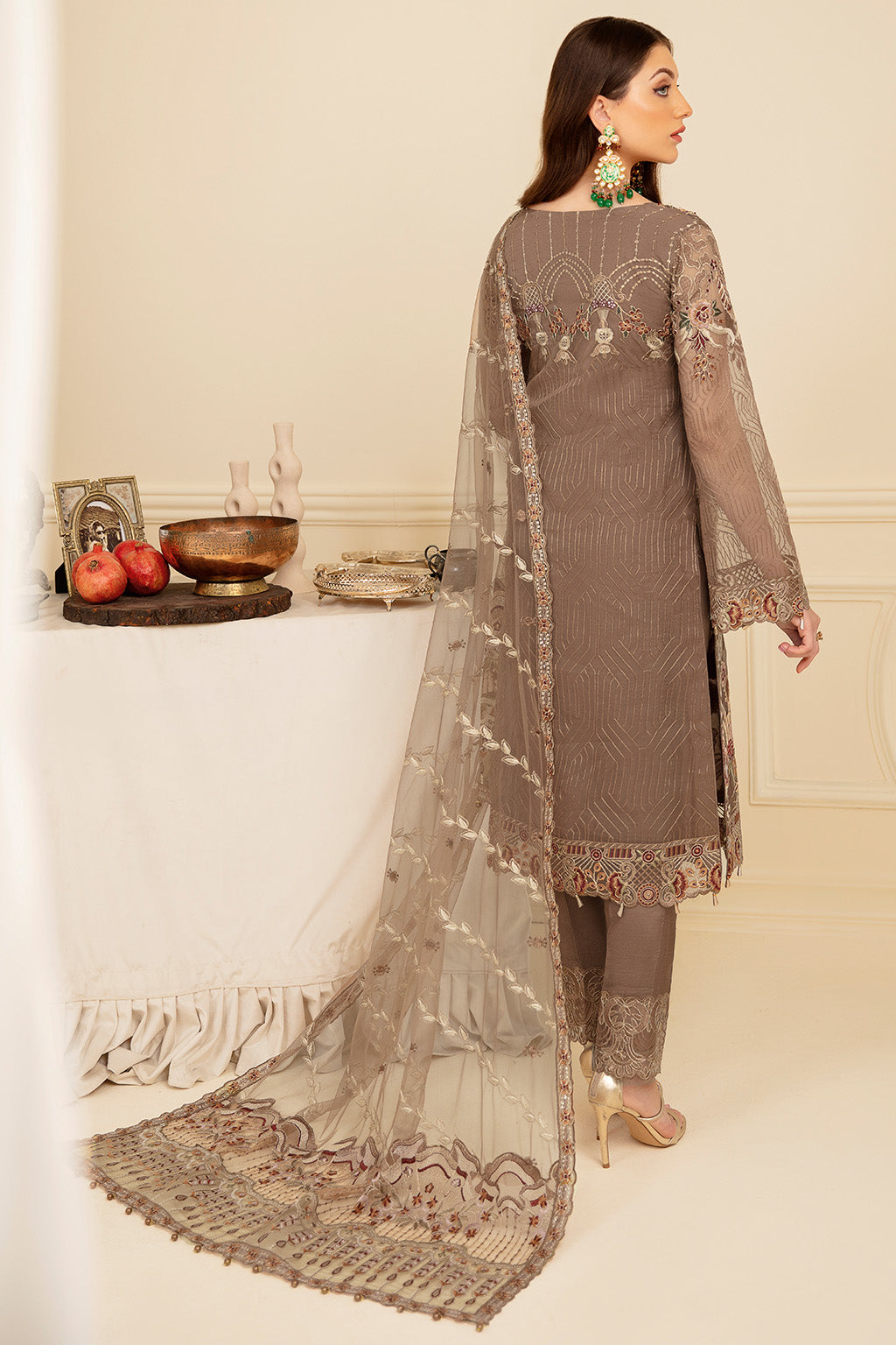 Ramsha | Minhal Organza Collection | M-710 - Pakistani Clothes for women, in United Kingdom and United States