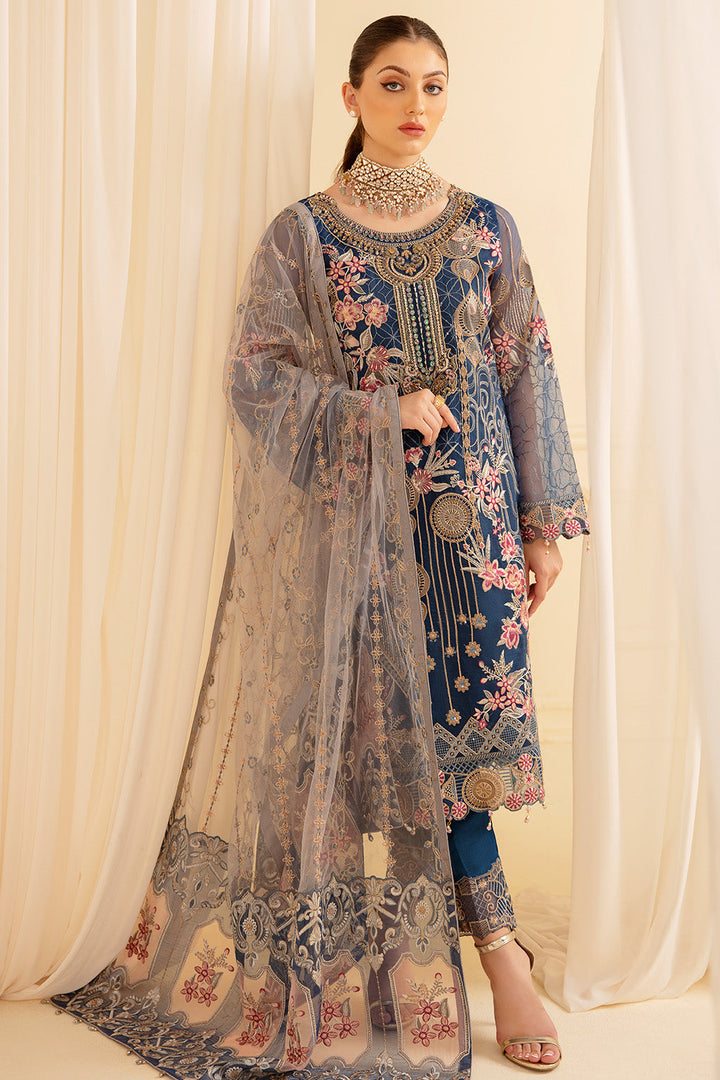 Ramsha | Minhal Organza Collection | M-701 - Pakistani Clothes for women, in United Kingdom and United States