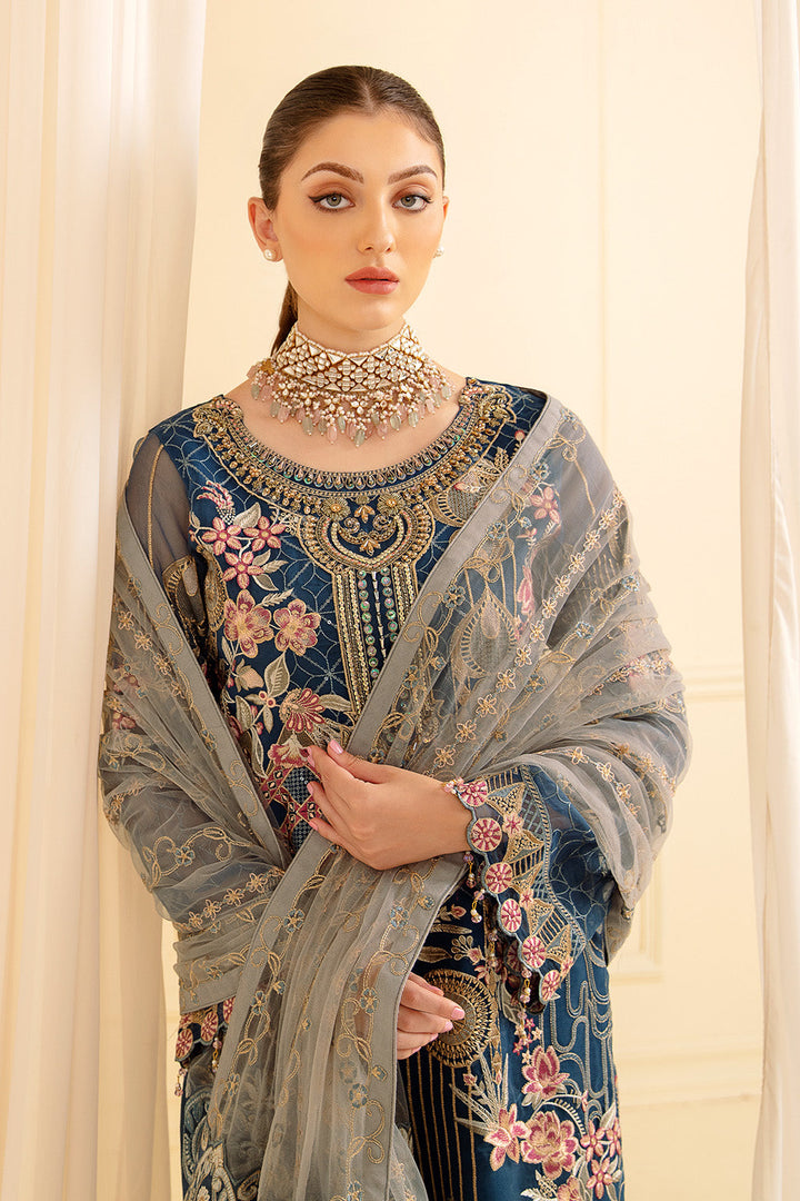 Ramsha | Minhal Organza Collection | M-701 - Pakistani Clothes for women, in United Kingdom and United States