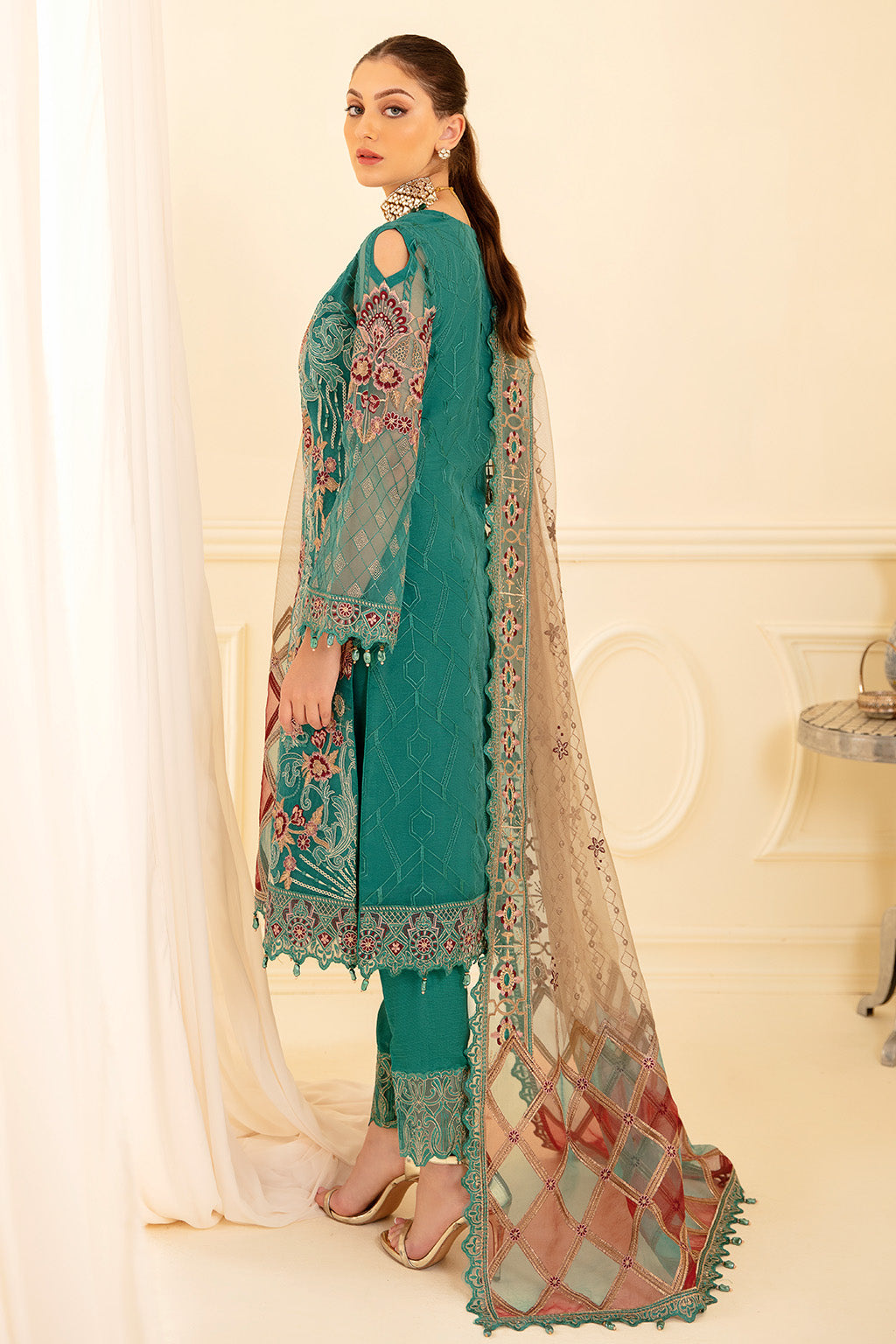 Ramsha | Minhal Organza Collection | M-708 - Pakistani Clothes for women, in United Kingdom and United States