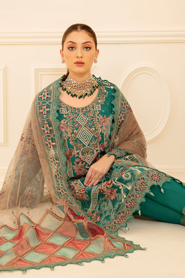 Ramsha | Minhal Organza Collection | M-708 - Pakistani Clothes for women, in United Kingdom and United States