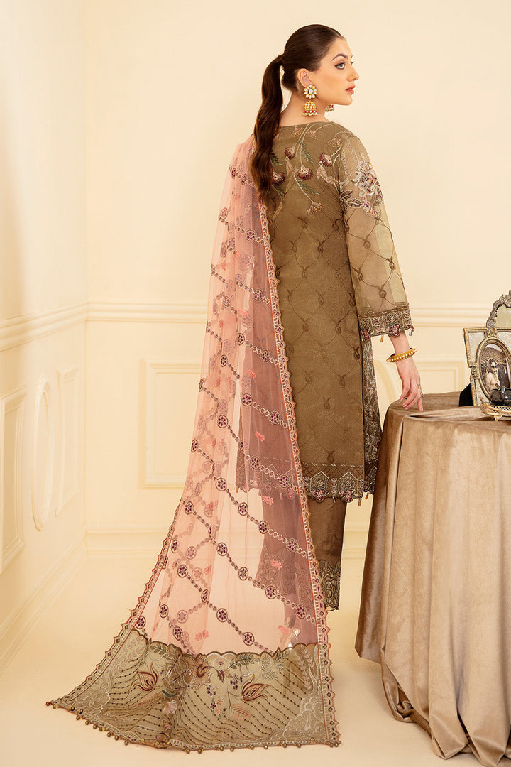 Ramsha | Minhal Organza Collection | M-705 - Pakistani Clothes for women, in United Kingdom and United States