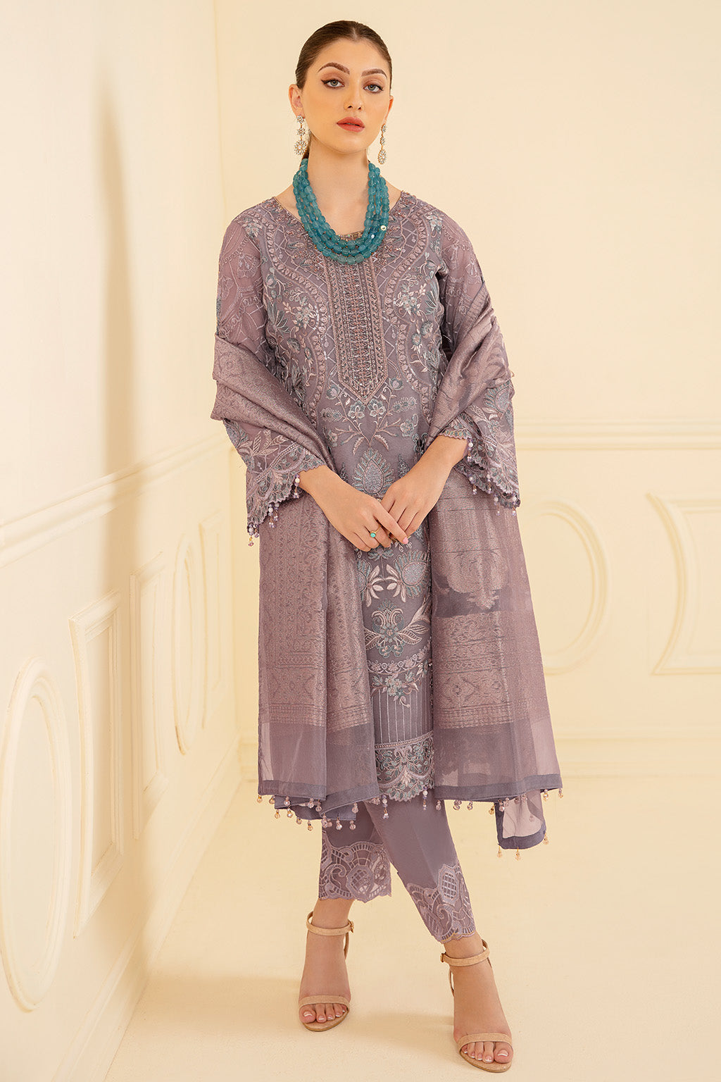 Ramsha | Minhal Organza Collection | M-709 - Pakistani Clothes for women, in United Kingdom and United States