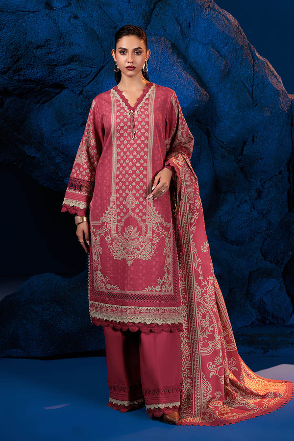 Bonanza Satrangi | Khaddar and Viscose | PINK ROSE