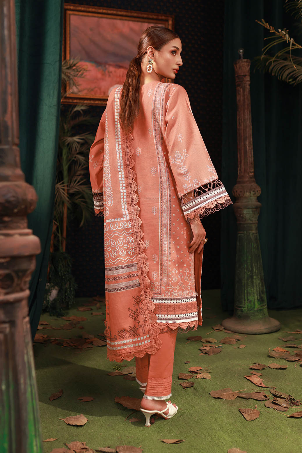 Bonanza Satrangi | Khaddar and Viscose | AMBER GLOW