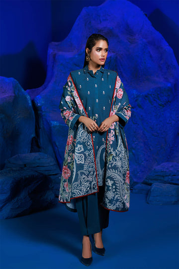 Bonanza Satrangi | Khaddar and Viscose | SPADES FLORAL