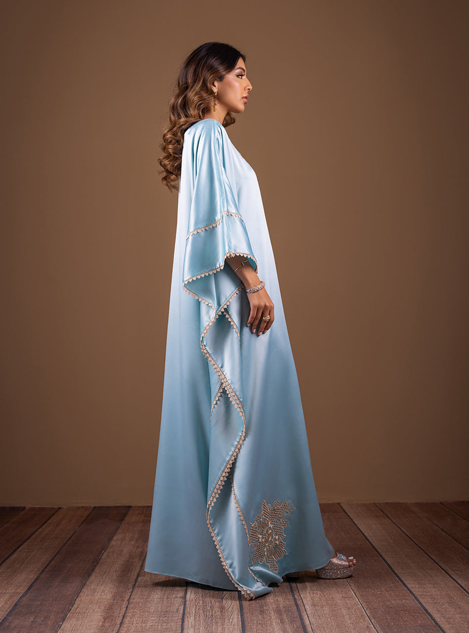 Zainab Chottani | Semi Formals | AQUA BLOSSOM