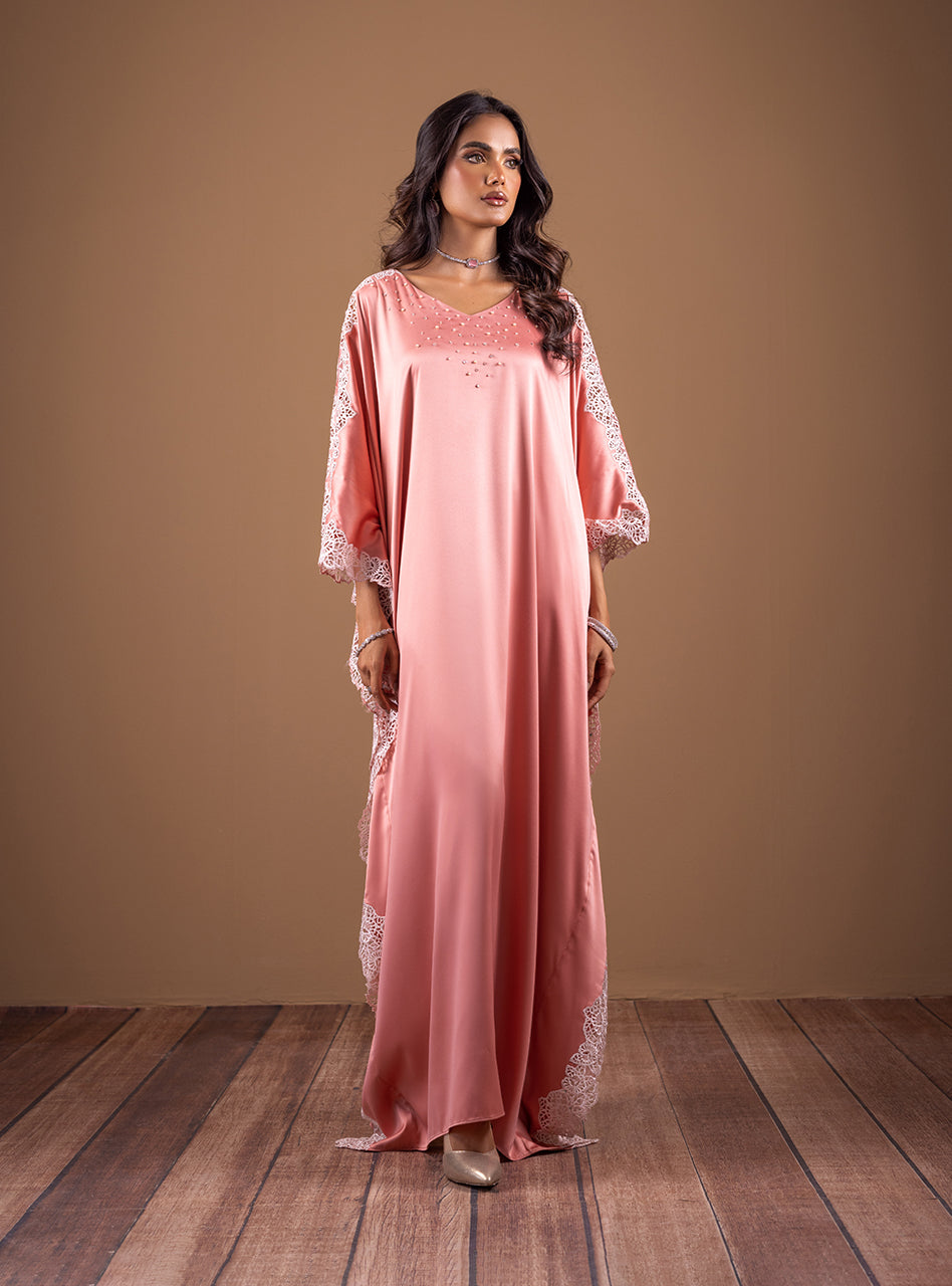 Zainab Chottani | Semi Formals | CORAL BLOSSOM