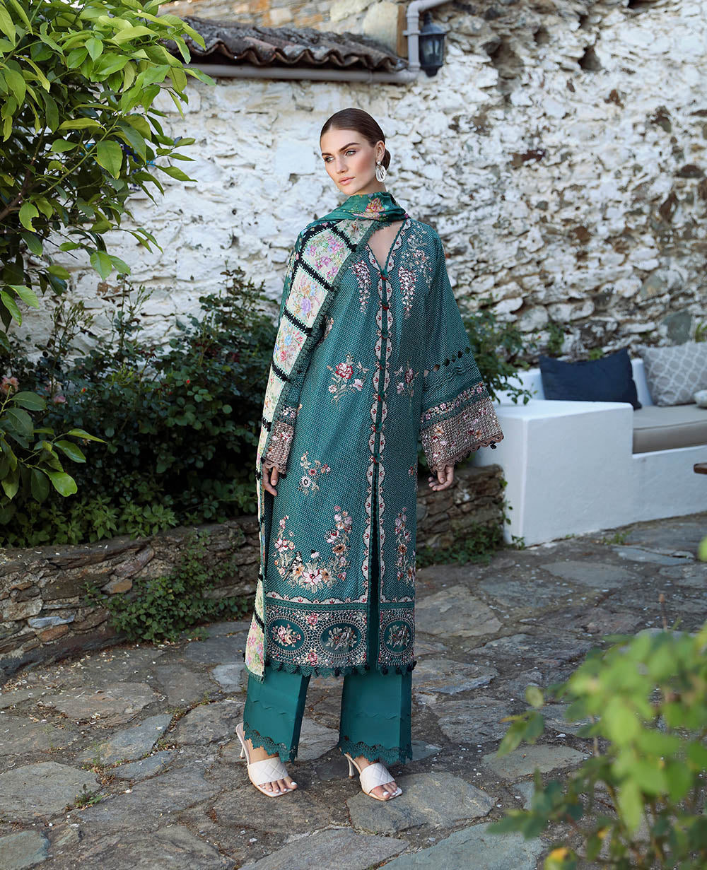 Republic Womenswear | Aylin Summer Lawn 24 | Fleur (D2-B) - Pakistani Clothes for women, in United Kingdom and United States