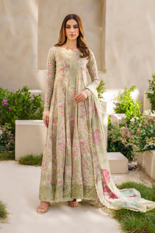 Iznik | Festive lawn 24 | SFL-05 - Hoorain Designer Wear - Pakistani Designer Clothes for women, in United Kingdom, United states, CA and Australia