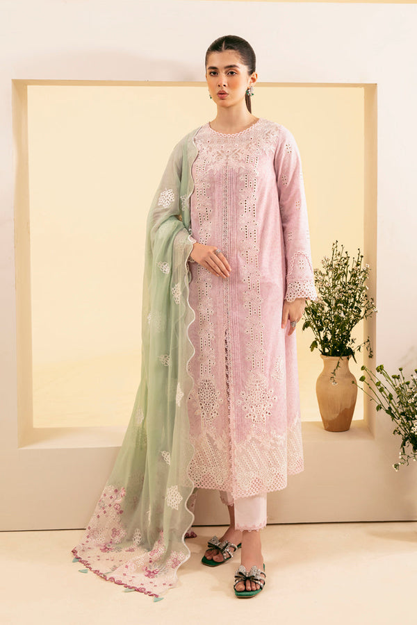 Qalamkar | Qlinekari Luxury Lawn | SQ-02 ASEMA - Hoorain Designer Wear - Pakistani Designer Clothes for women, in United Kingdom, United states, CA and Australia