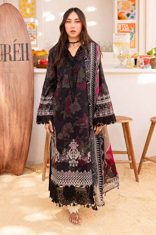 Nureh | Gardenia Lawn 24 | NS-133 A - Pakistani Clothes for women, in United Kingdom and United States