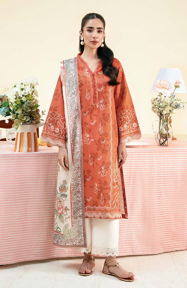 Seran | Daffodils Lawn 24 | Rowan - Hoorain Designer Wear - Pakistani Designer Clothes for women, in United Kingdom, United states, CA and Australia