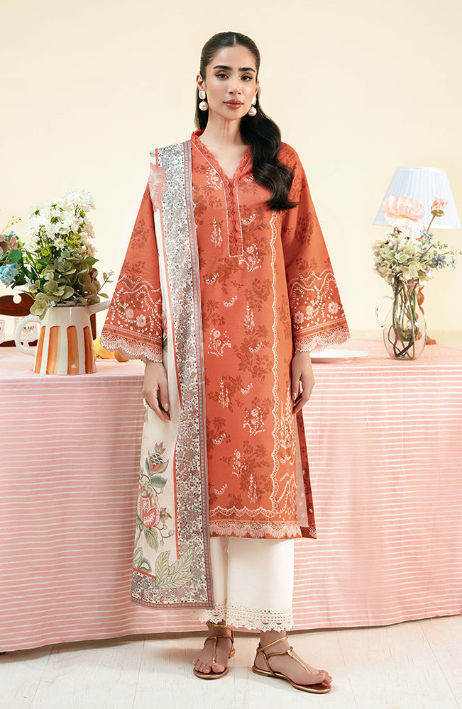 Seran | Daffodils Lawn 24 | Rowan - Pakistani Clothes for women, in United Kingdom and United States