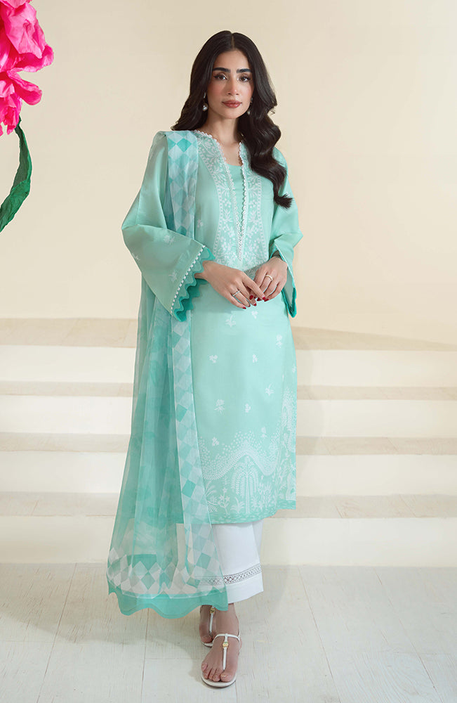 Seran | Daffodils Lawn 24 | Beverly - Hoorain Designer Wear - Pakistani Designer Clothes for women, in United Kingdom, United states, CA and Australia