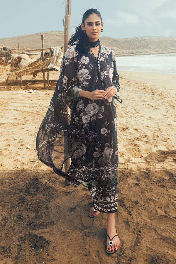 Nureh | Gardenia Lawn 24 | N-04 - Pakistani Clothes for women, in United Kingdom and United States