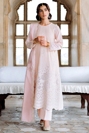 Cross Stitch | Eid Lawn Edit 25 | PEACH BLUSH