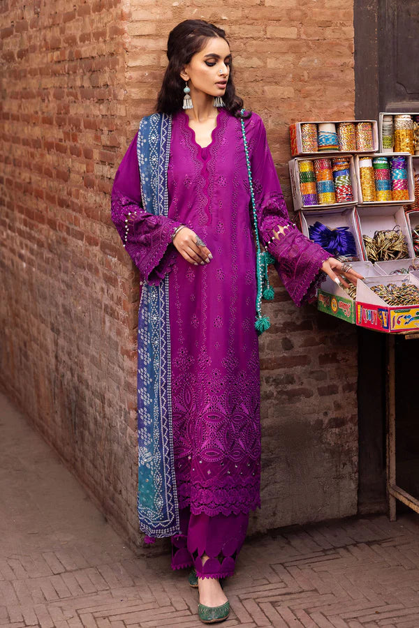 Nureh | Bazaar Lawn | NS-125 - Hoorain Designer Wear - Pakistani Ladies Branded Stitched Clothes in United Kingdom, United states, CA and Australia
