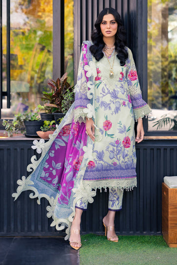 Nureh | Glam Girl Lawn | GL-07 - Pakistani Clothes for women, in United Kingdom and United States