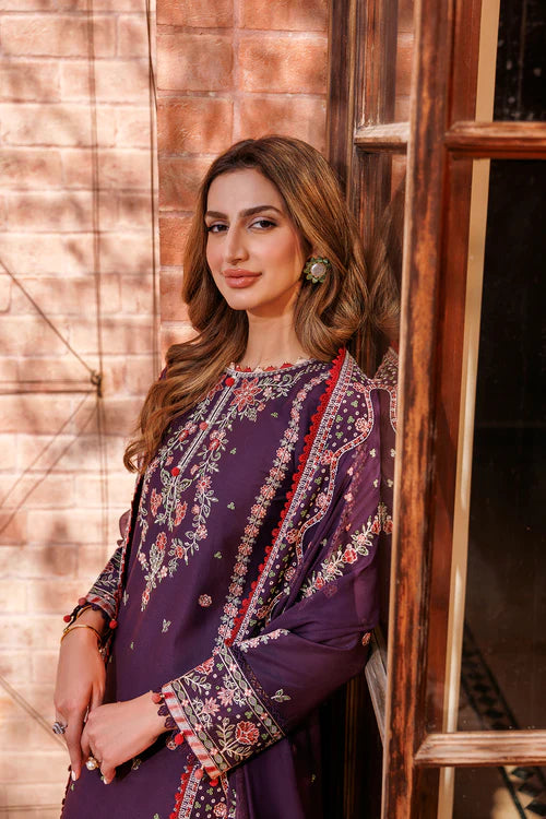 Farasha | Kaavish Lawn 24 | SHADOW BERRY - Pakistani Clothes for women, in United Kingdom and United States