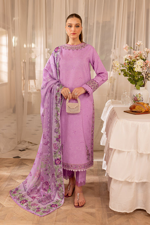 Farasha | Seraya Lawn 24 | VOILET - Hoorain Designer Wear - Pakistani Designer Clothes for women, in United Kingdom, United states, CA and Australia