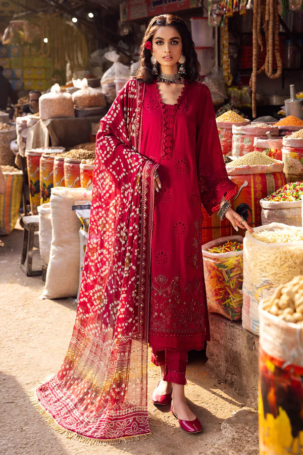 Nureh | Bazaar Lawn | NS-124 - Hoorain Designer Wear - Pakistani Ladies Branded Stitched Clothes in United Kingdom, United states, CA and Australia