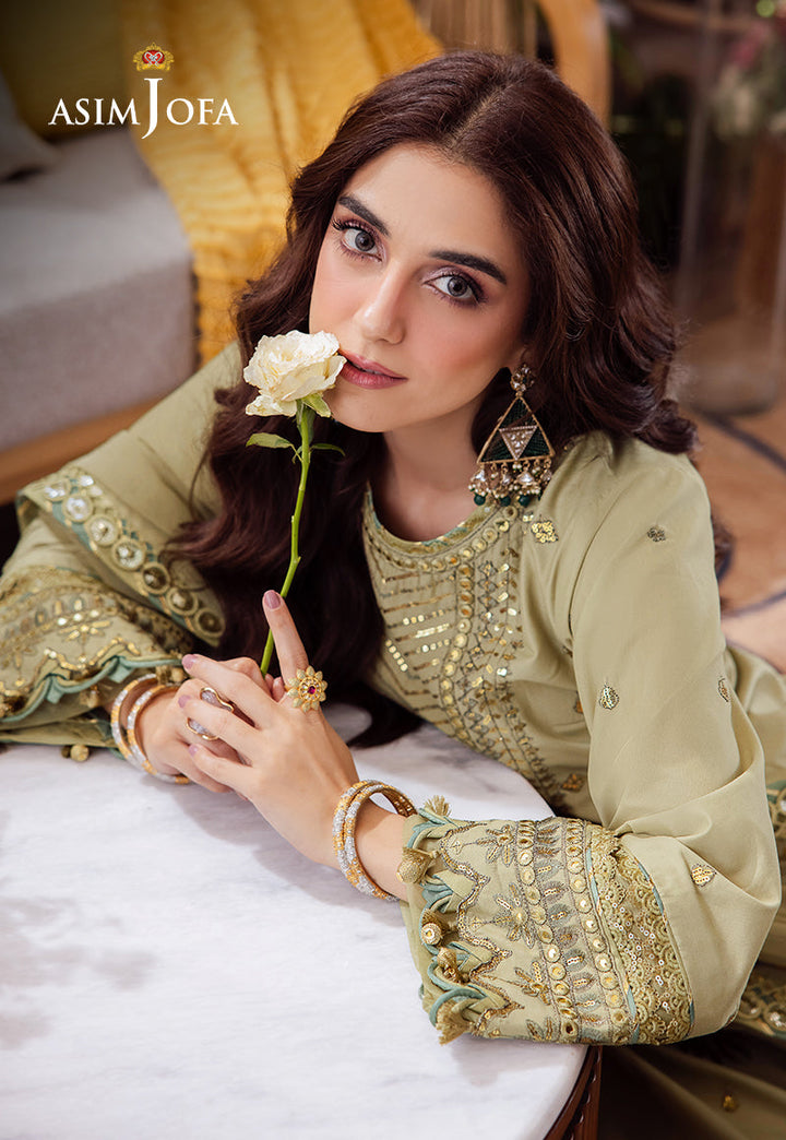 Asim Jofa | Uraan Lawn Chiffon Collection | AJUR-11 - Pakistani Clothes for women, in United Kingdom and United States