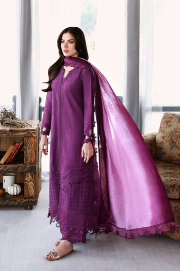 Azure | Luxury Lawn 26 | Mulberry