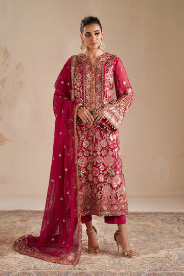 Baroque | Formals Collection | EMBROIDERED CHIFFON UF-4363