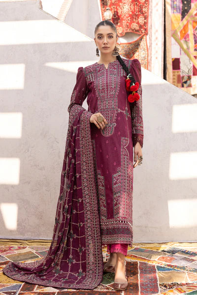 Johra | Basar Lawn 24 | BR-260 - Hoorain Designer Wear - Pakistani Designer Clothes for women, in United Kingdom, United states, CA and Australia