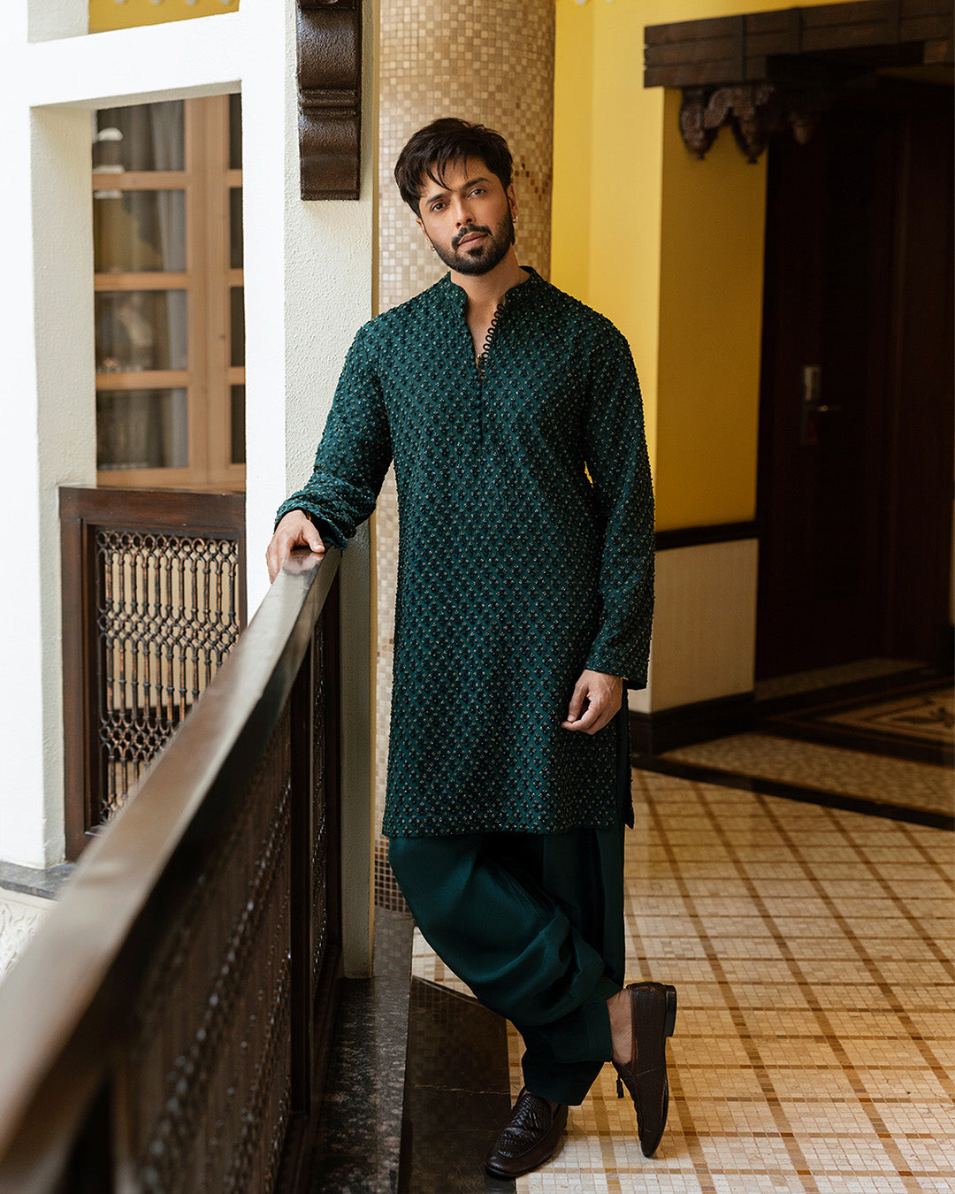 Pakistani Menswear | Faiza Saqlain | Taavi