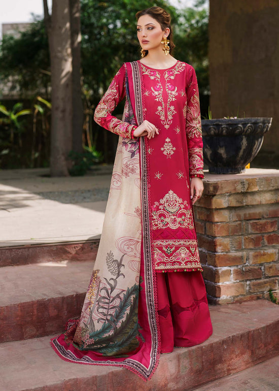 Shurooq | Luxury Lawn 24 | GAZELLE - Pakistani Clothes for women, in United Kingdom and United States