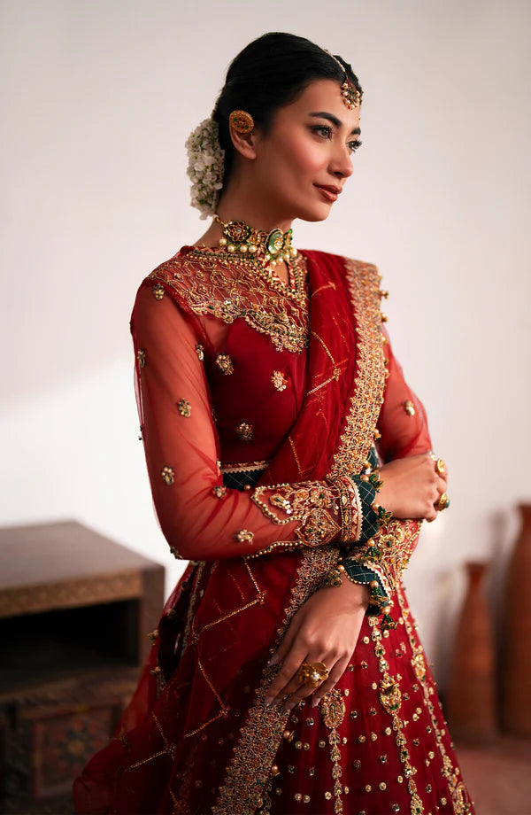 Eleshia | Khatoon Wedding Formals | Raeesa - Hoorain Designer Wear - Pakistani Ladies Branded Stitched Clothes in United Kingdom, United states, CA and Australia