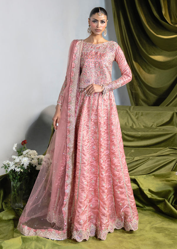 pakistani dress pink Custom Stitch Pink Pakistani Indian Women Maxi Wedding Bridal Dress Heavy Embroidered Lehenga Choli Anarkali Designer Nikkah Mehendi Dress