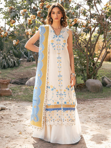 Bin Ilyas | Hazel Printed Lawn 25 | 2078 - B
