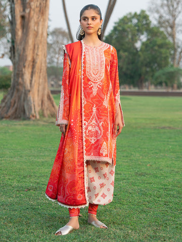 Bin Ilyas | Naqsh Naaz Luxury Lawn 25 | 2084 - A