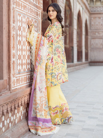 Bin Ilyas | Naqsh Naaz Luxury Lawn 25 | 2085 - A