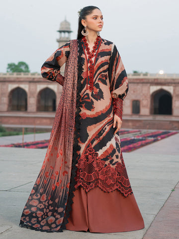 Bin Ilyas | Naqsh Naaz Luxury Lawn 25 | 2086 - C