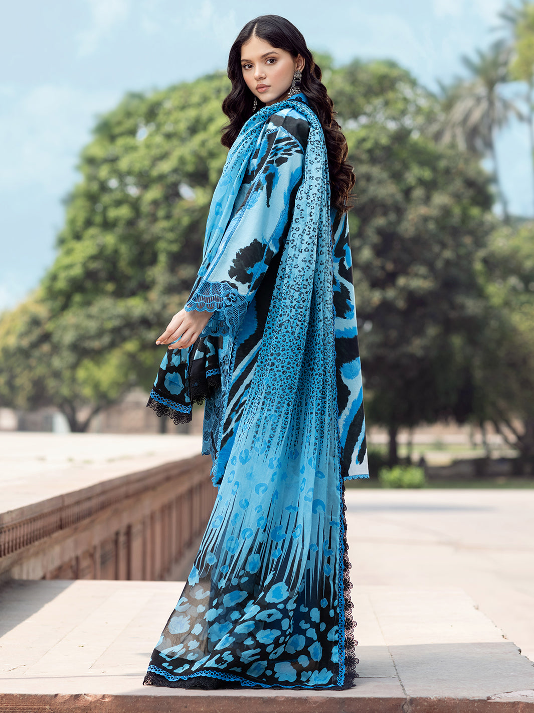 Bin Ilyas | Naqsh Naaz Luxury Lawn 25 | 2086 - D