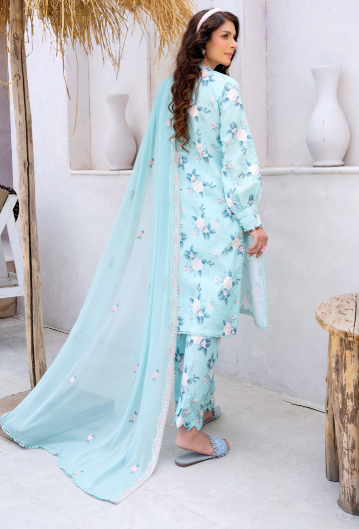 Humdum | Gardenia Lawn 24 | PLG 3 - D04 - Pakistani Clothes for women, in United Kingdom and United States