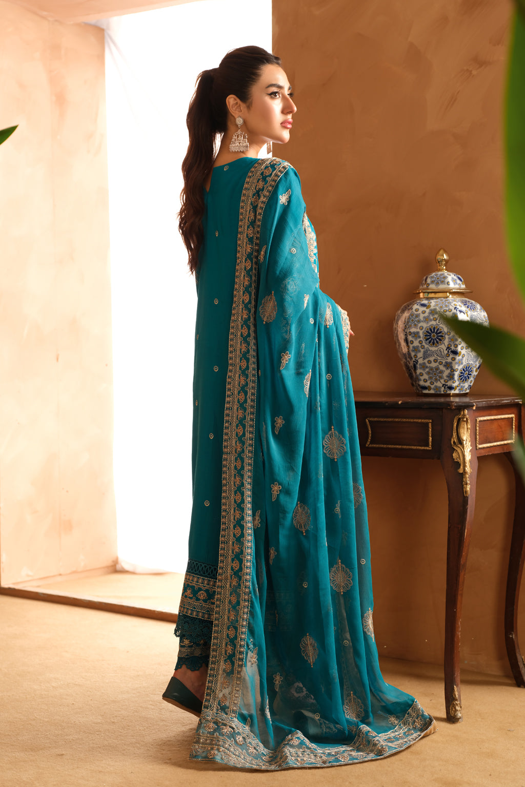 Johra | Shah Jahan Embroidered Viscose | JH-264-SJ