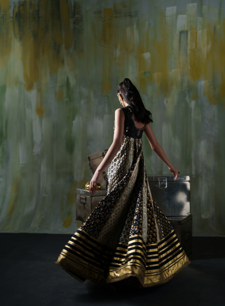 Vasal | Elys Festive Edit 26 | Majestic Gold Noir