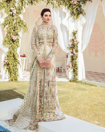 Gulaal | Wedding Formals | Cher Embroidered Net 3-Piece Suit WS-04