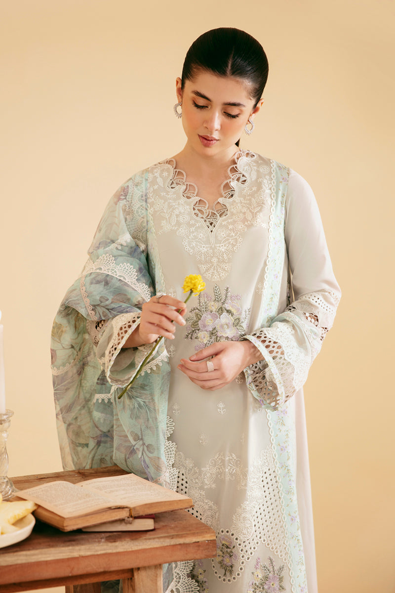 Qalamkar | Qlinekari Luxury Lawn | SQ-13 AYSEL - Pakistani Clothes for women, in United Kingdom and United States