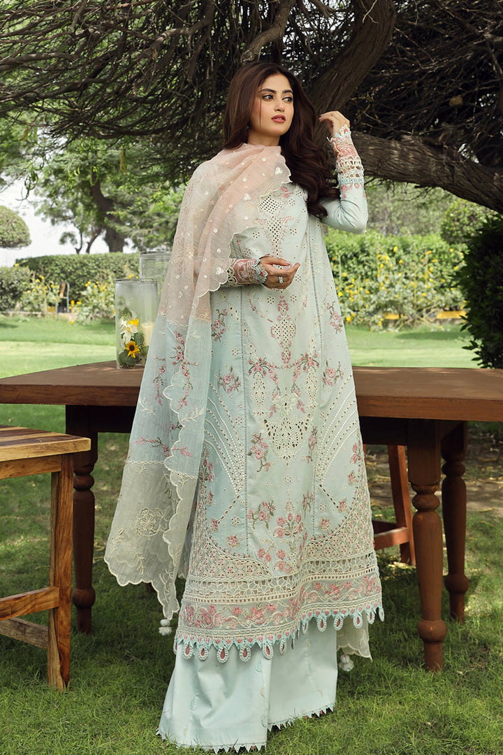 Qalamkar | Festive Lawn 2024 | PS-01 ALIZAY - Pakistani Clothes for women, in United Kingdom and United States