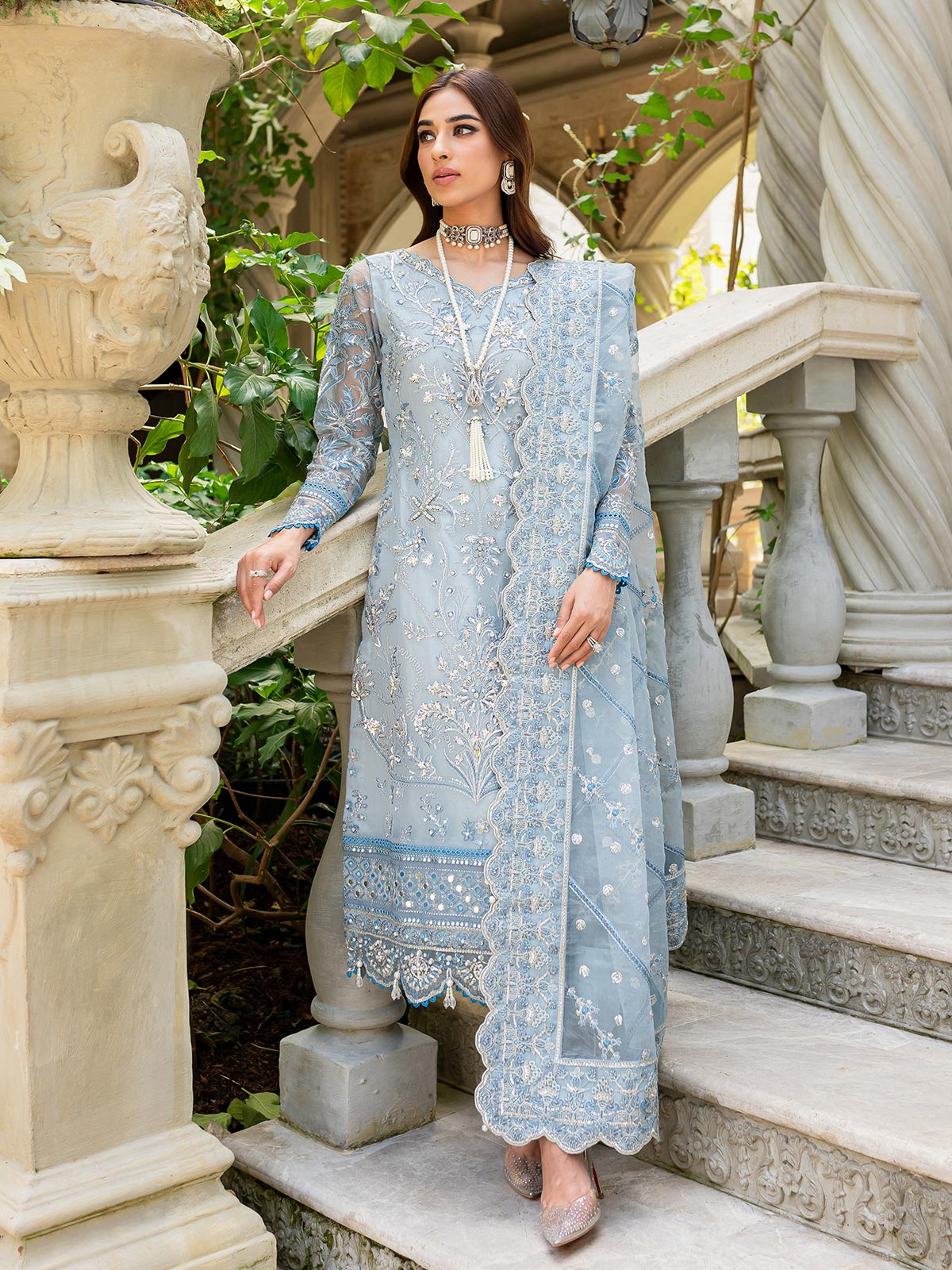 Gulaal | Luxury Pret | ESTIRAH GL-LP-V1-02 - Pakistani Clothes for women, in United Kingdom and United States