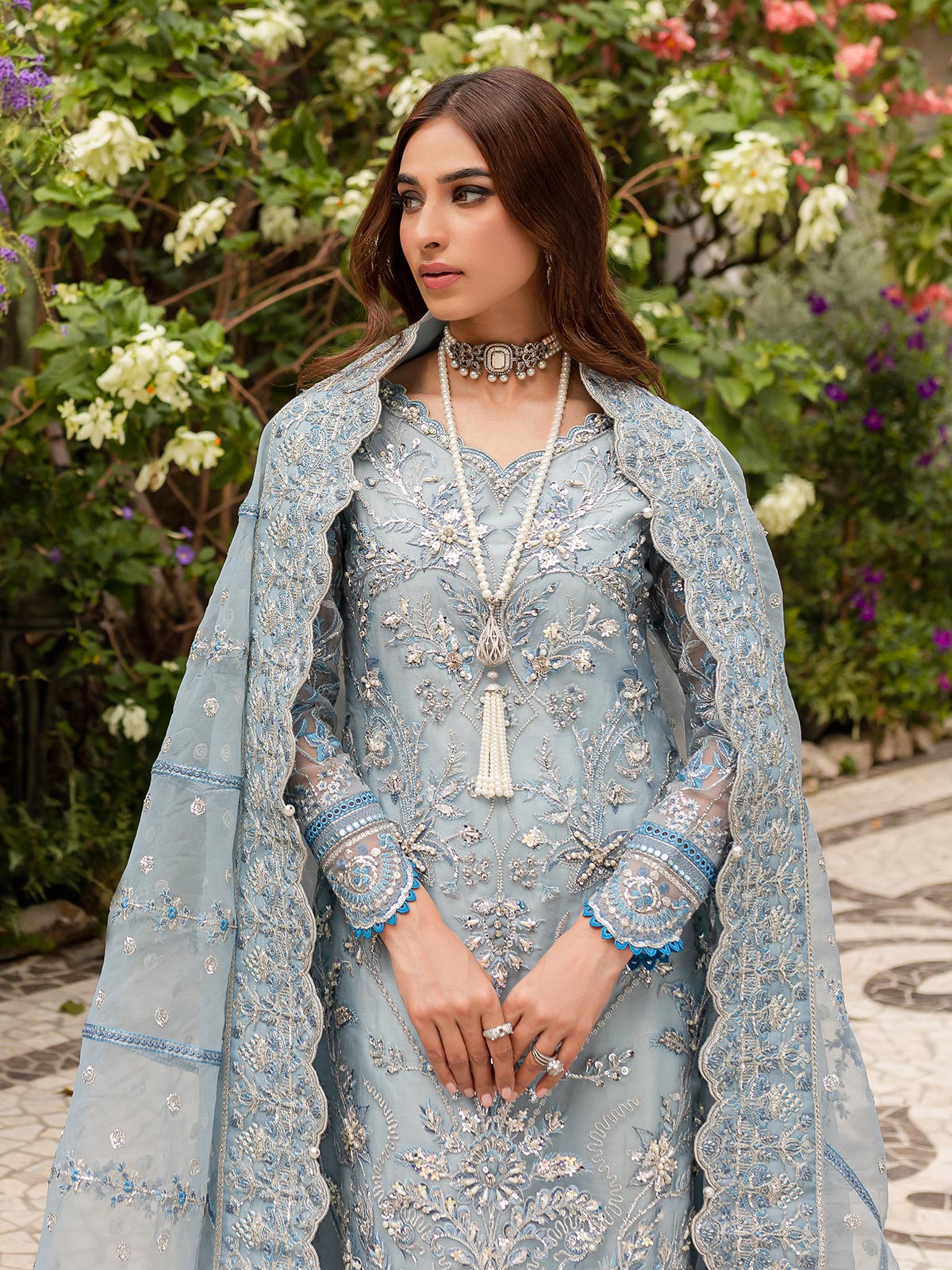 Gulaal | Luxury Pret | ESTIRAH GL-LP-V1-02 - Pakistani Clothes for women, in United Kingdom and United States